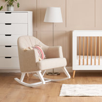 Slim rocking chair 2024 for nursery